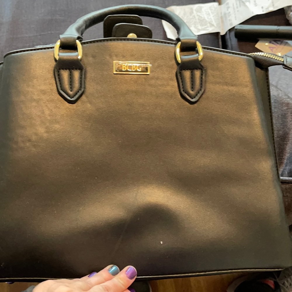 New no tags black purse